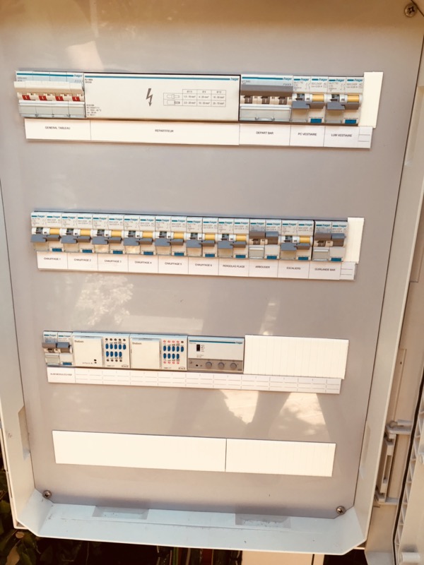 Restaurant Fréjus — Installation