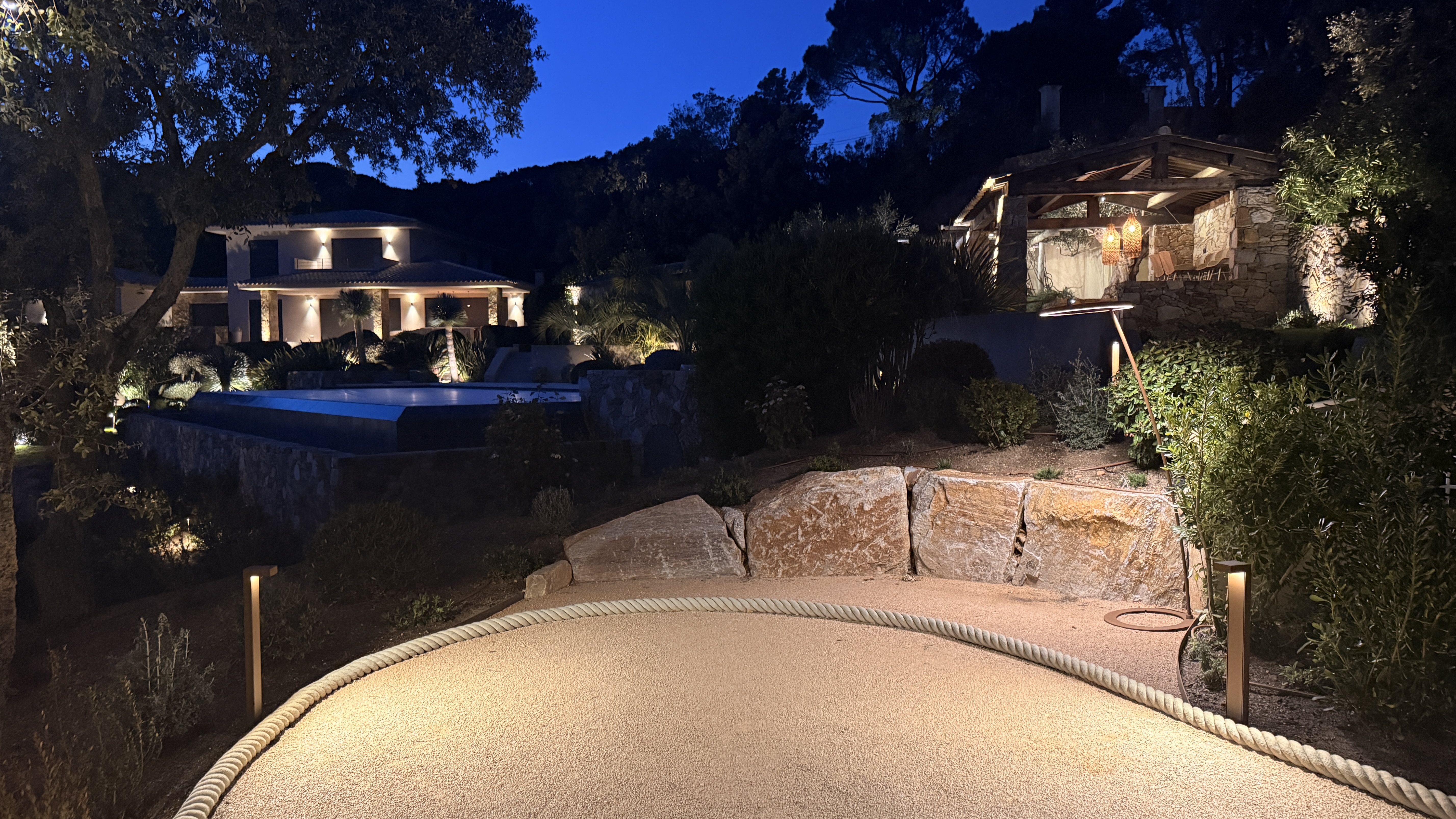 Eclairage exterieur La Croix-Valmer