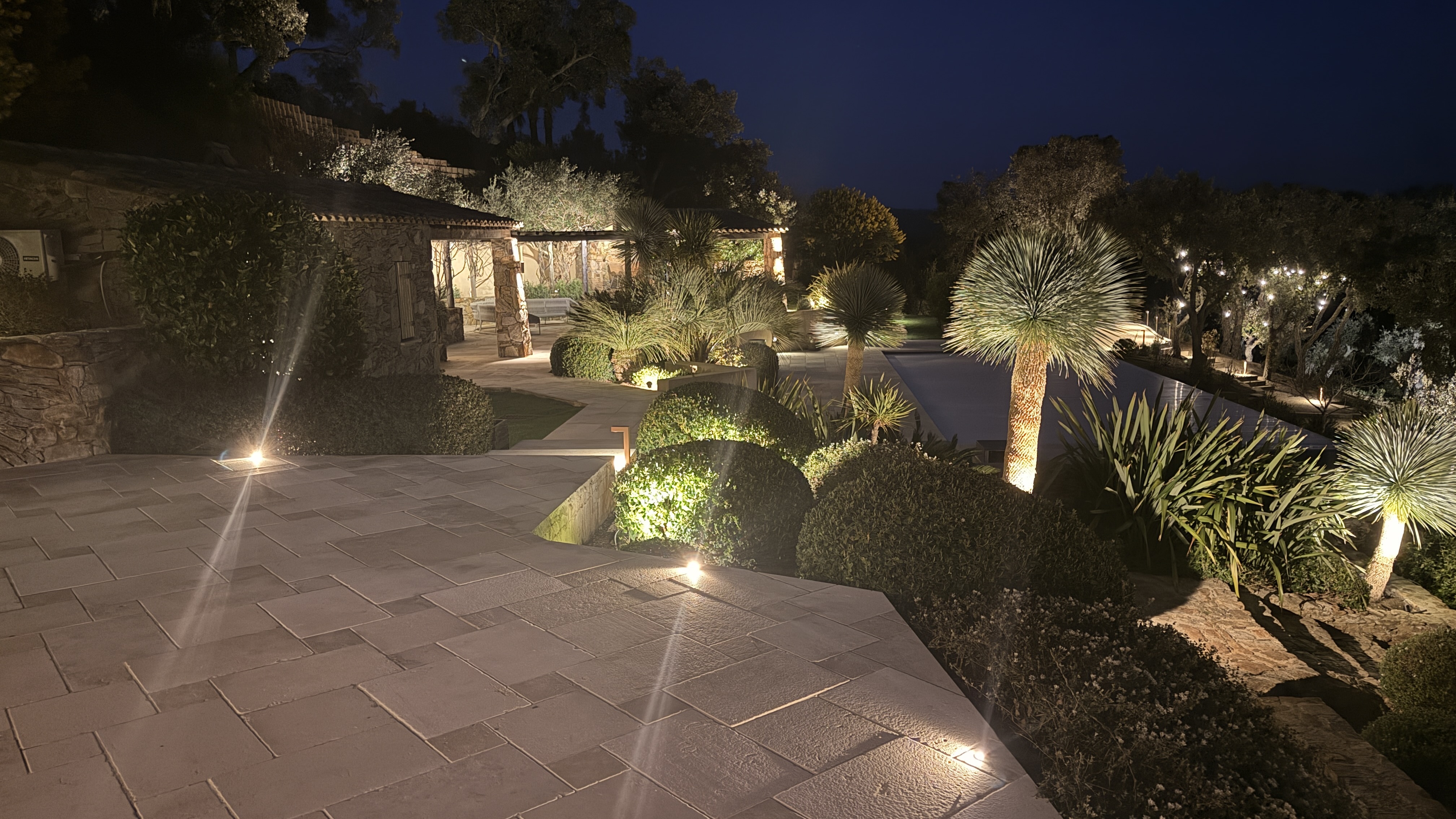 Eclairage exterieur La Croix-Valmer